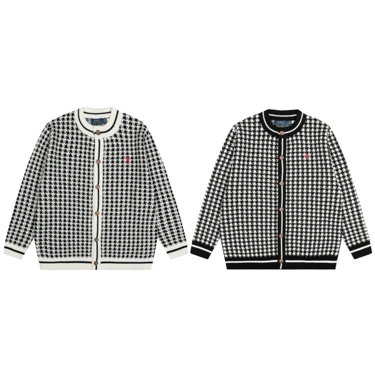 Polo Ralph Lauren Houndstooth Cardigan [2 styles] | 7754538284
