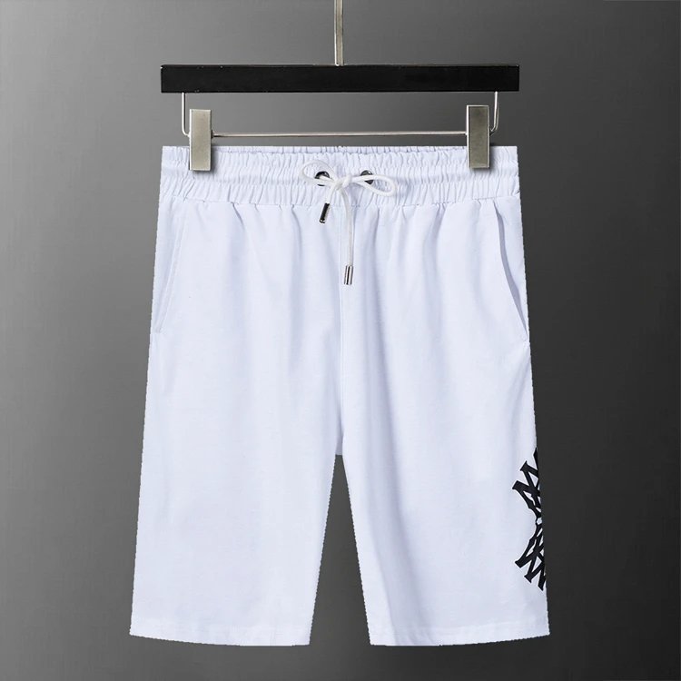 Unbranded Shorts Drawstring printed casual — SKU-01-29042 White