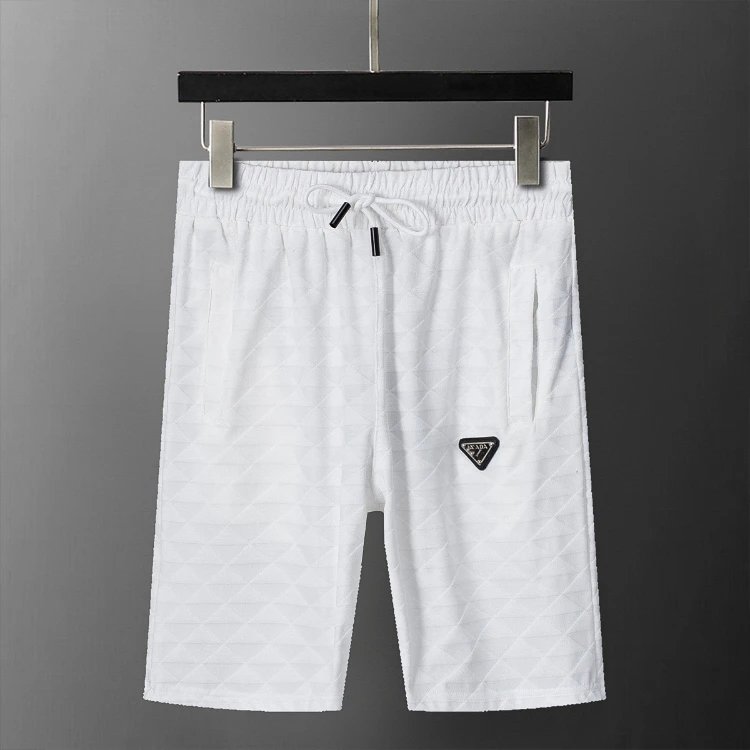 Unbranded Shorts Drawstring printed casual — SKU-13-29040 White
