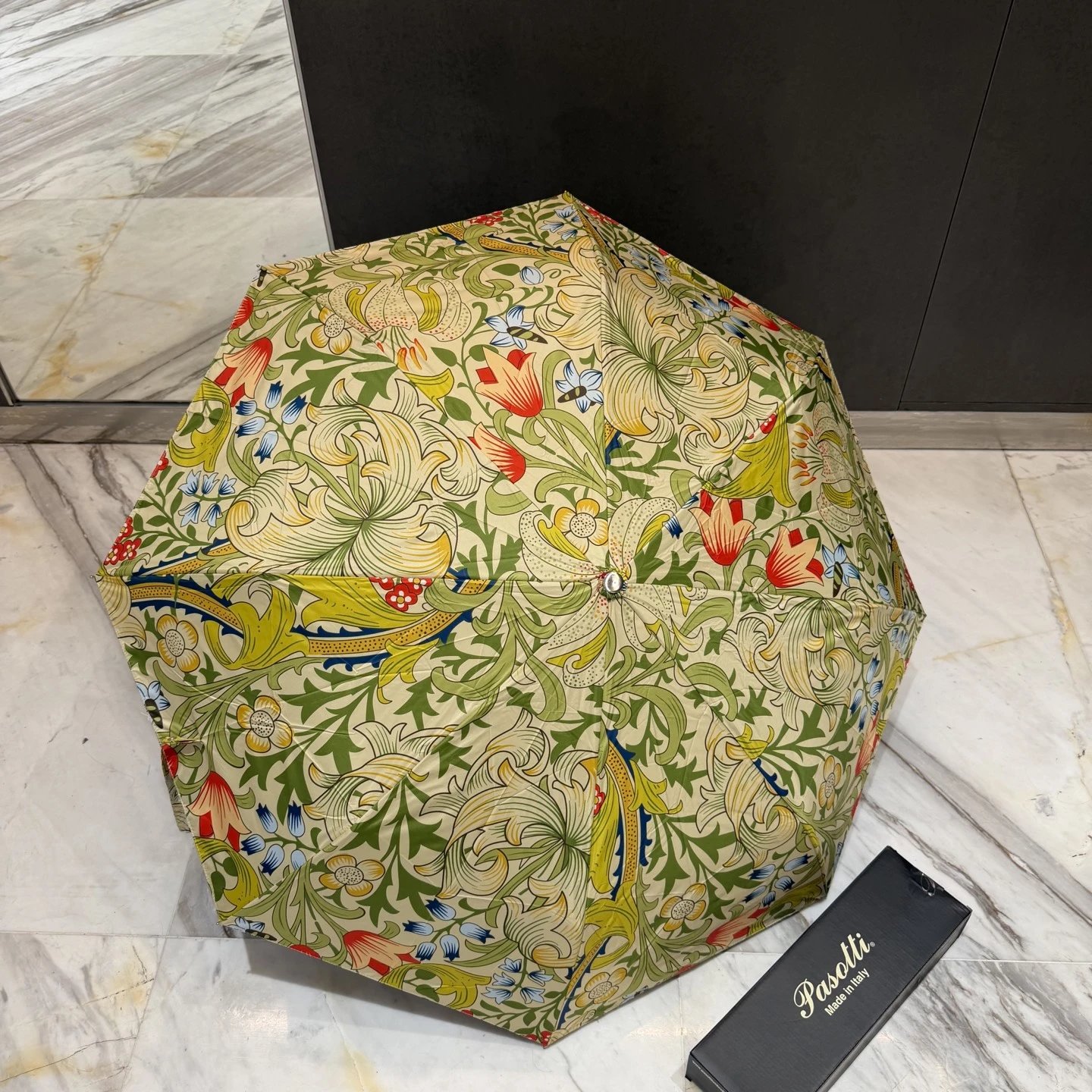 Pasotti Uncategorized Folding Umbrella with Rabbit Handle — 01