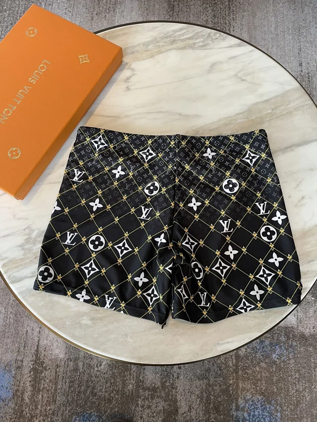 Louis Vuitton Swimwear Drawstring Monogram Swim Trunks product detail image 2