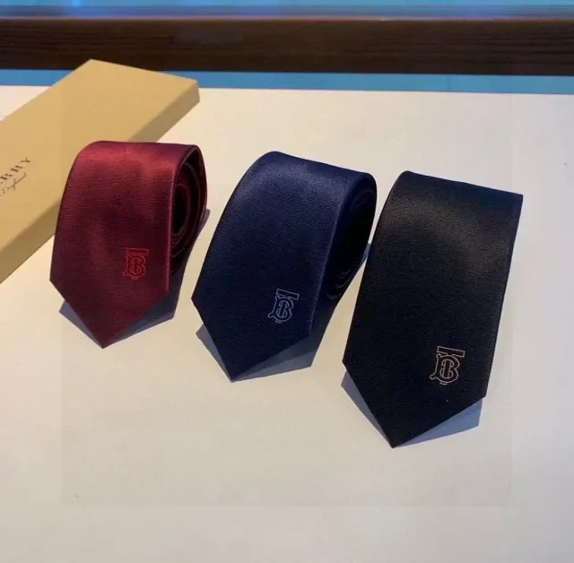 Burberry Ties TB Monogram Silk Tie product detail image 1