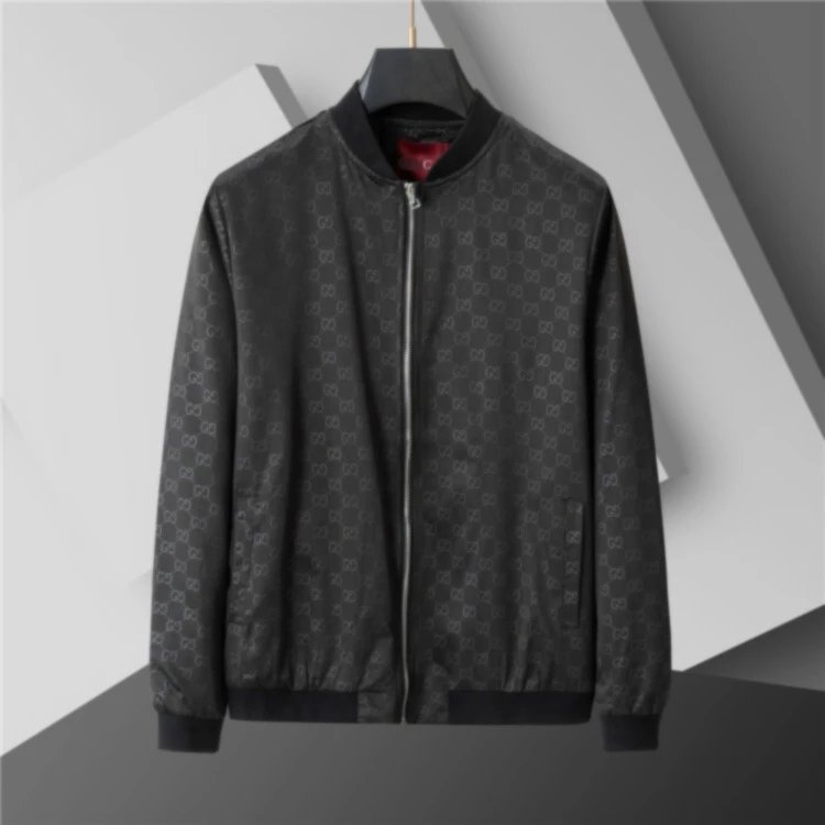 Unbranded Jackets Zip-Up Windbreaker — SKU-44-Black 66131