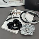 Balenciaga Logo Scrunchies & Hair Accessories
