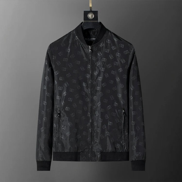 Unbranded Jackets Zip-Up Windbreaker — SKU-01-Black 56009