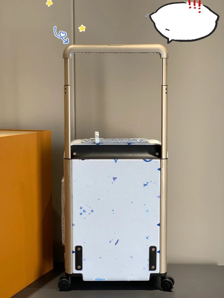 Unbranded Travel Bags Four-wheel hard-shell trolley suitcase with telescopic handle image 2
