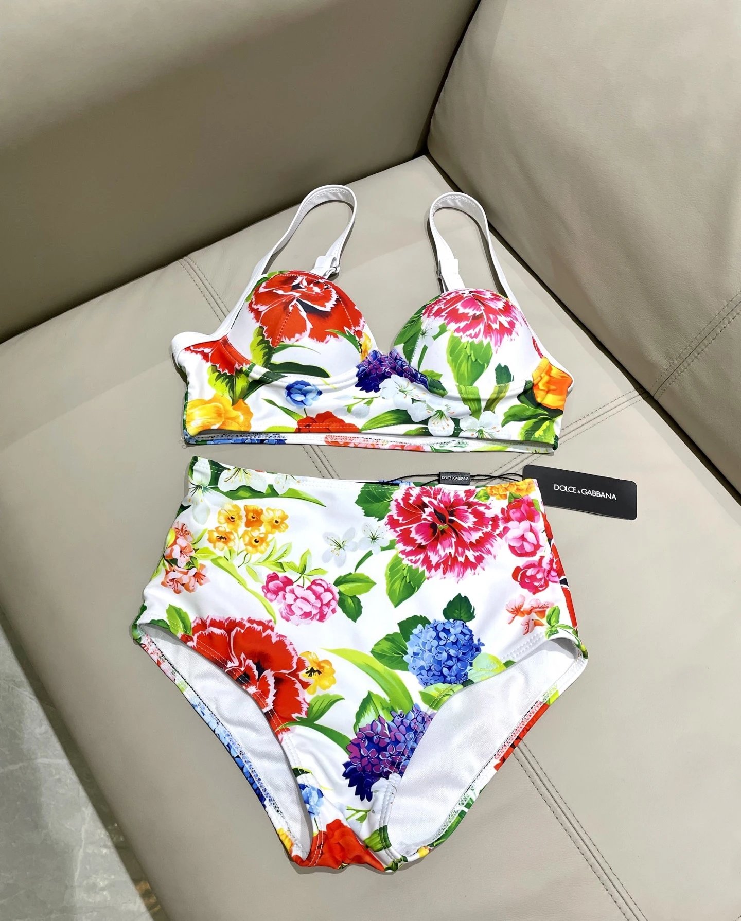Dolce & Gabbana Swimwear Two-Piece Bikini Swimsuit — 7