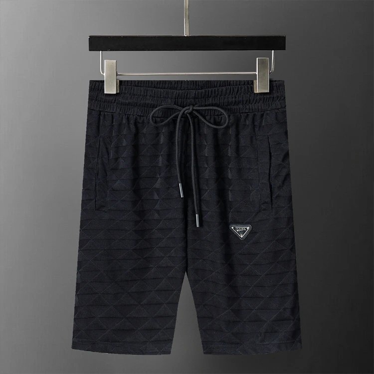 Unbranded Shorts Drawstring printed casual — SKU-12-29040 Black