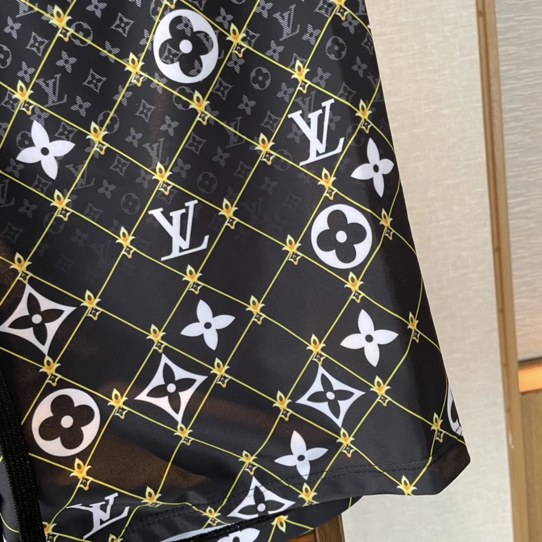 Louis Vuitton Swimwear Drawstring Monogram Swim Trunks image 5