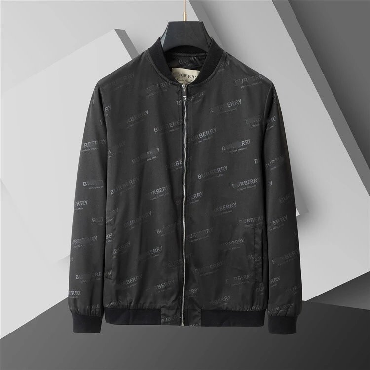 Unbranded Jackets Zip-Up Windbreaker — SKU-48-Black 66135