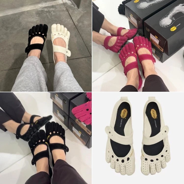 Five-Toe Mary Jane Training Shoes [3 styles]