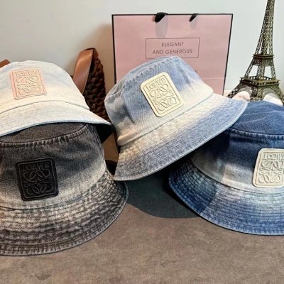 Loewe Denim Bucket Hats [4 styles]