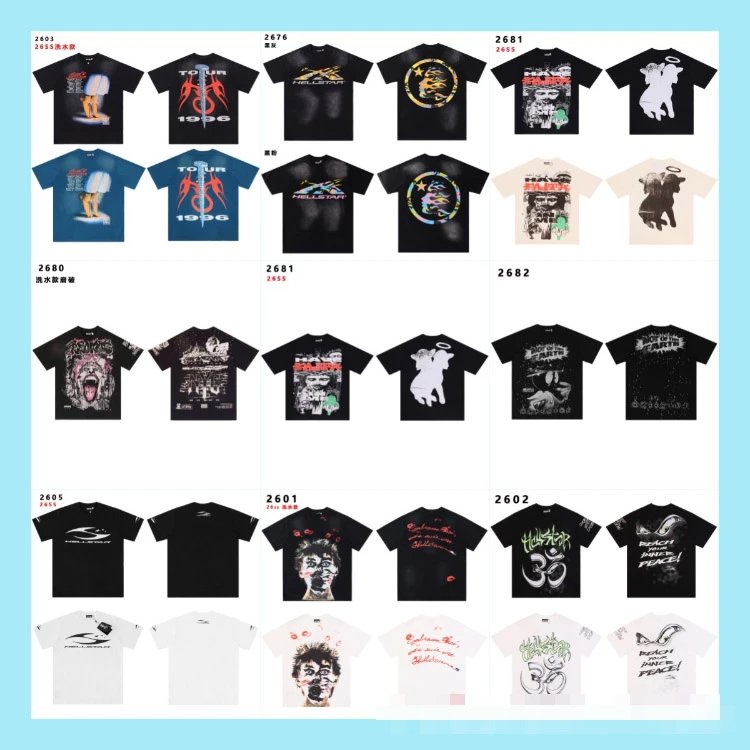 Hellstar Graphic T-Shirts [20 styles]