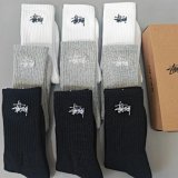 Stüssy Embroidered Crew Socks [6 styles]
