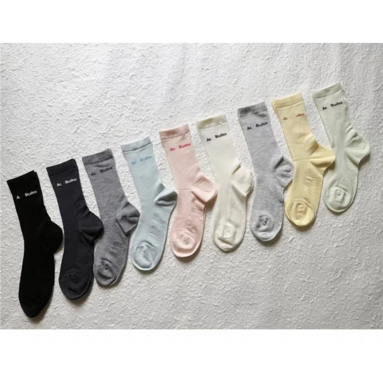Acne Studios Ribbed Crew Socks [9 styles]