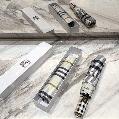 Burberry Haymarket Check Folding Umbrella