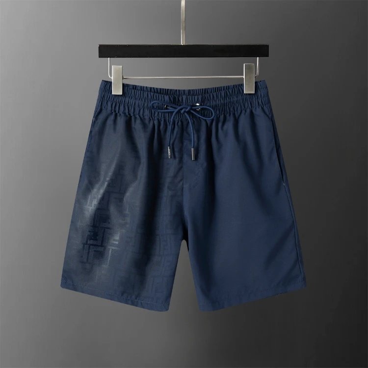 Louis Vuitton Shorts Elastic-waist drawstring monogram-print — SKU-04-28098 Royal Blue