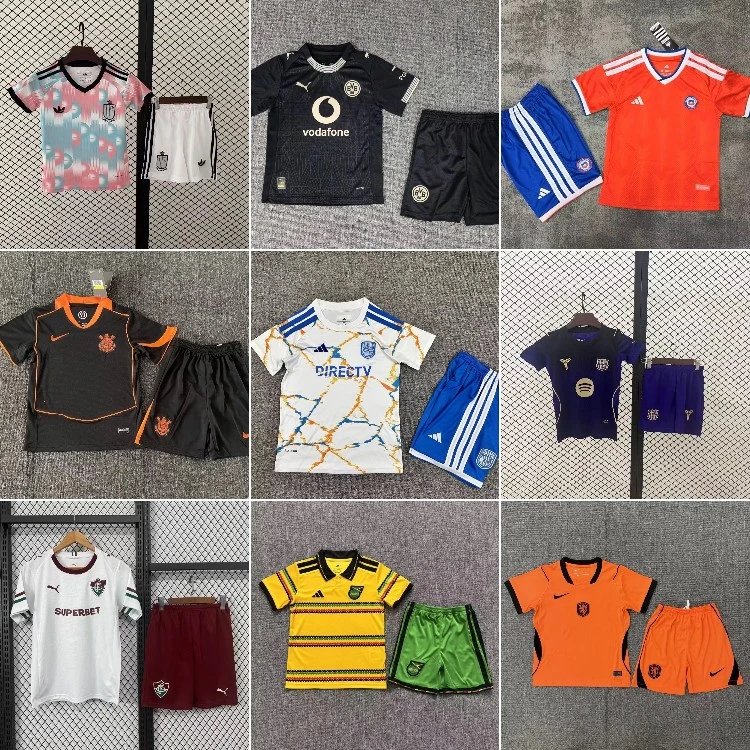 Various Football Club Kids' Match Kits (Jersey + Shorts) [9 styles] | 7753438685