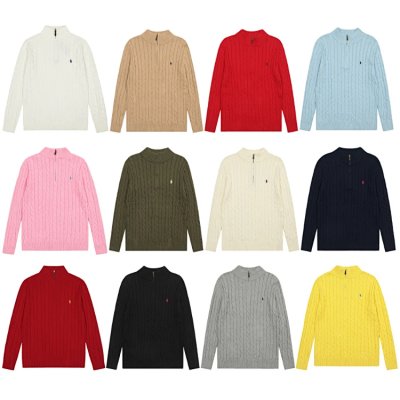 Polo Ralph Lauren Cable Knit Quarter-Zip Sweater