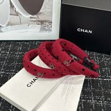 Chanel Polka Dot Knit Headband