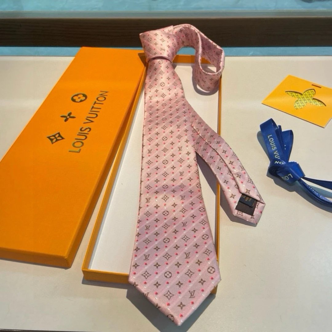 Louis Vuitton Ties Monogram and polka-dot silk necktie image 6