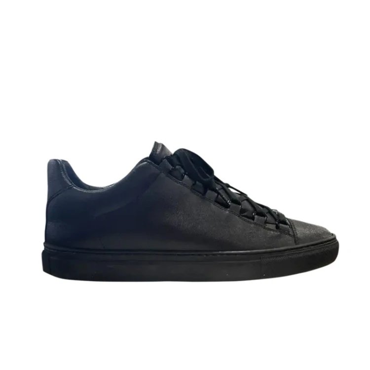 Unbranded Sneakers High-Top Lace-Up Leather — 24