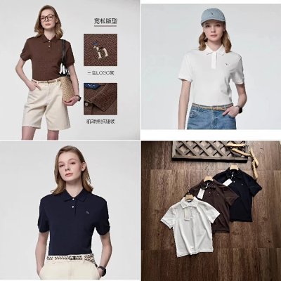 Hazzys Short-Sleeve Polo Shirts [3 styles]