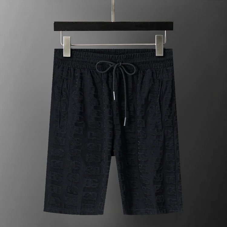 Unbranded Shorts Drawstring printed casual — SKU-29-29052 Black