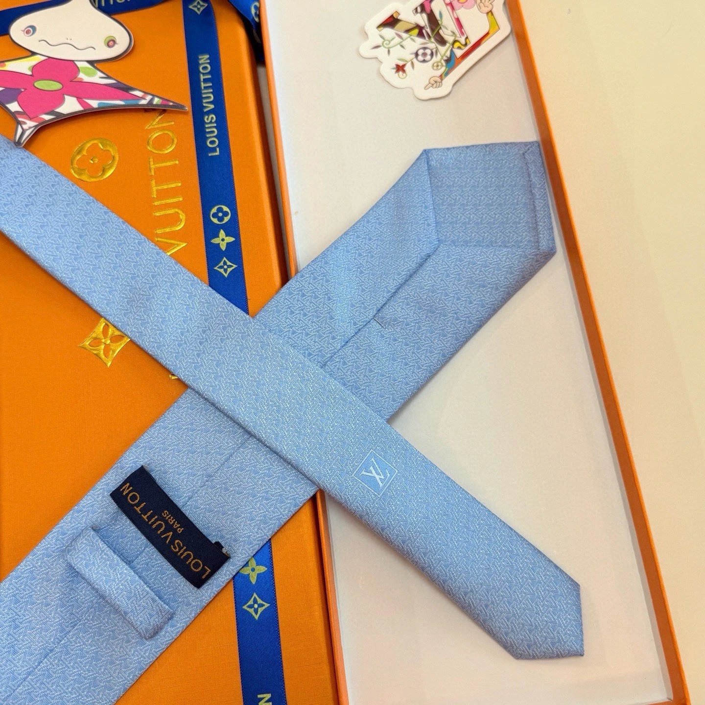 Louis Vuitton Ties Geometric Jacquard Tie image 5