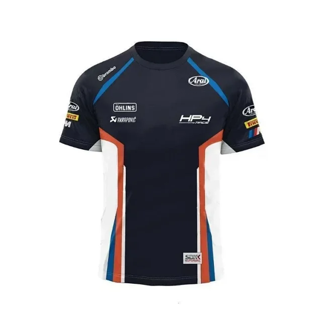 Arai T-Shirts Short-Sleeve Motorcycle Racing Graphic Crewneck product detail image 5