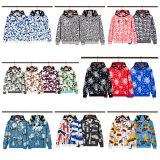 Glo Gang All-Over Print Zip Hoodies [30 styles]