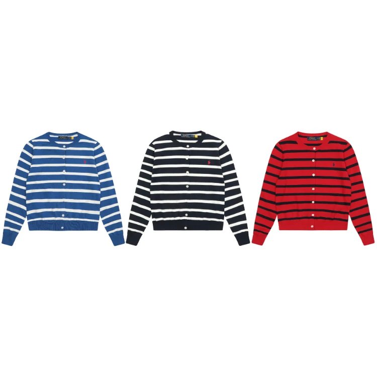 Polo Ralph Lauren Striped Cardigan Sweater [3 styles] | 7754552126