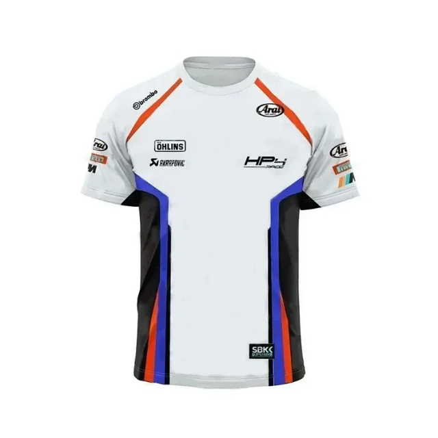 Arai T-Shirts Short-Sleeve Motorcycle Racing Graphic Crewneck product detail image 2