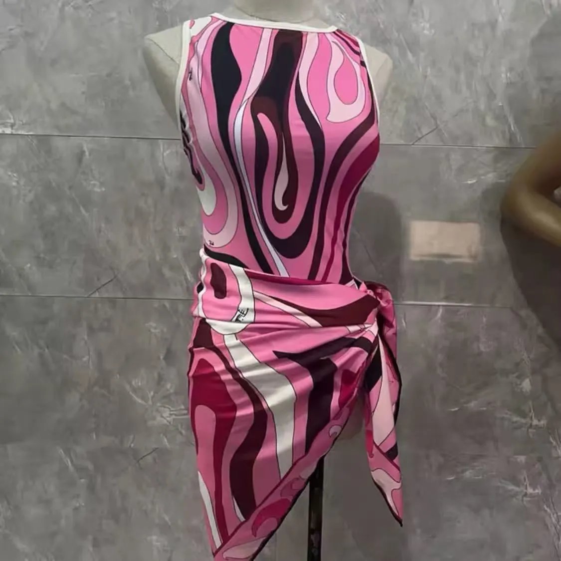 Emilio Pucci Swimwear Printed One-Piece Swimsuit image 8