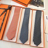 Hermès Carré de Paris Silk Tie