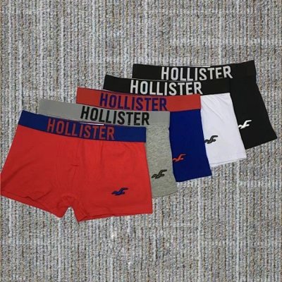 Hollister Logo-Waistband Boxer Briefs [13 styles]