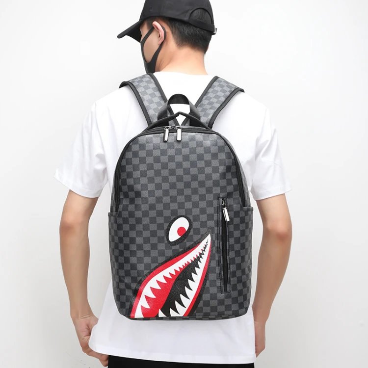 Sprayground Backpacks Shark Mouth Design image 8