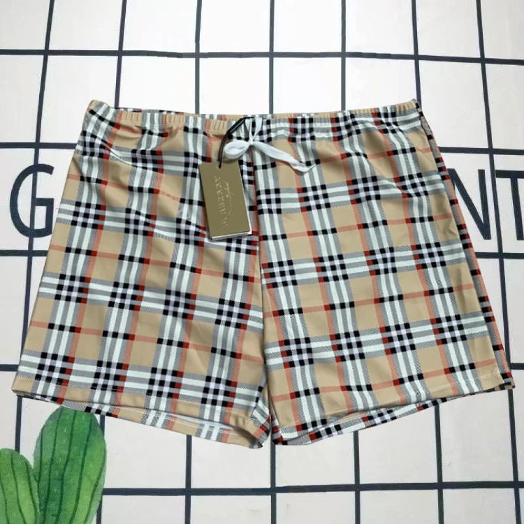 Gucci Swimwear Logo-print lined swim trunks — Khaki