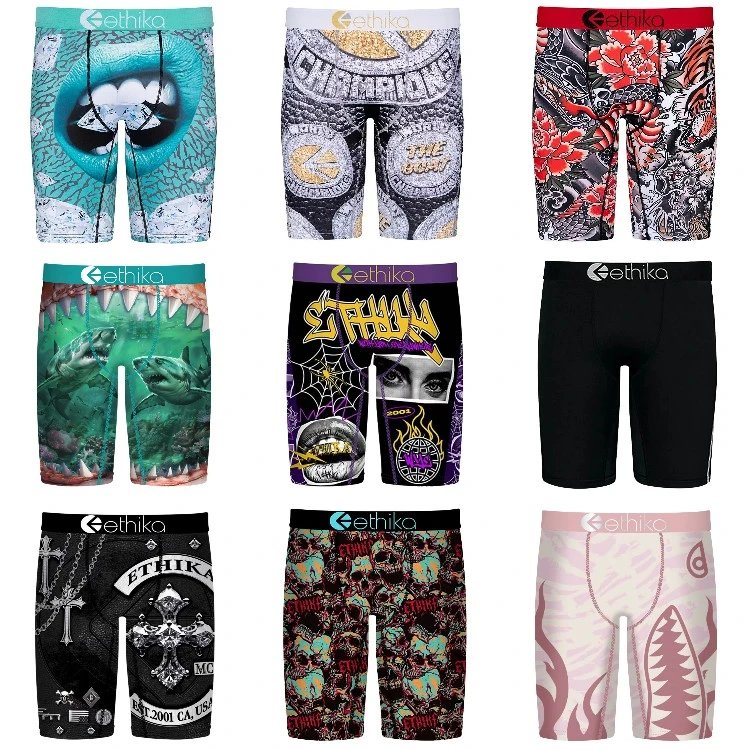 Ethika Printed Boxer Brief Collection [26 styles]