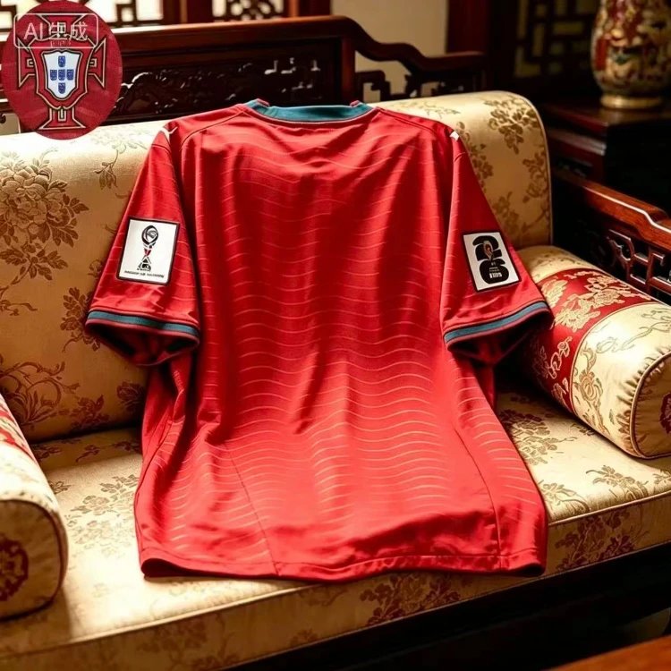Unbranded Football Jerseys Portugal National Team Home/Away Jersey with Player Name and Number — SKU-S-06-26 Portugal Home Jersey – Custom Printing: Please Contact Customer Service