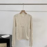 Cable Knit Crewneck Sweater [1 style]