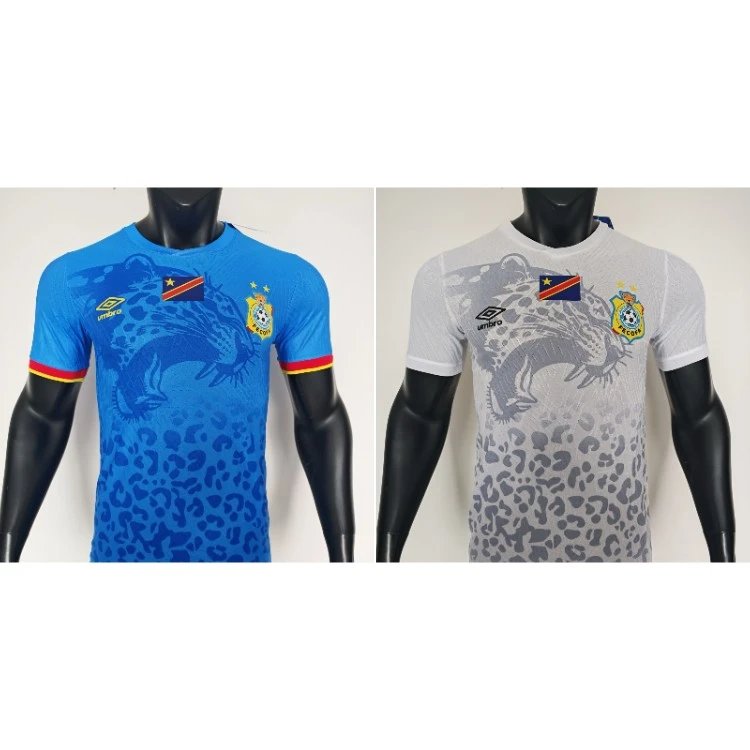 Umbro DR Congo National Team Leopard Print Soccer Jerseys | 7753425177