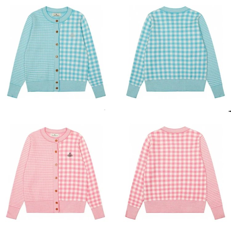 Vivienne Westwood Gingham Knit Cardigan [2 styles] | 7751505041 product reference