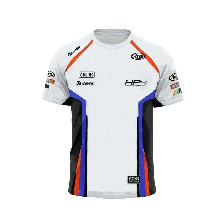 Arai T-Shirts Short-Sleeve Motorcycle Racing Graphic Crewneck — 1
