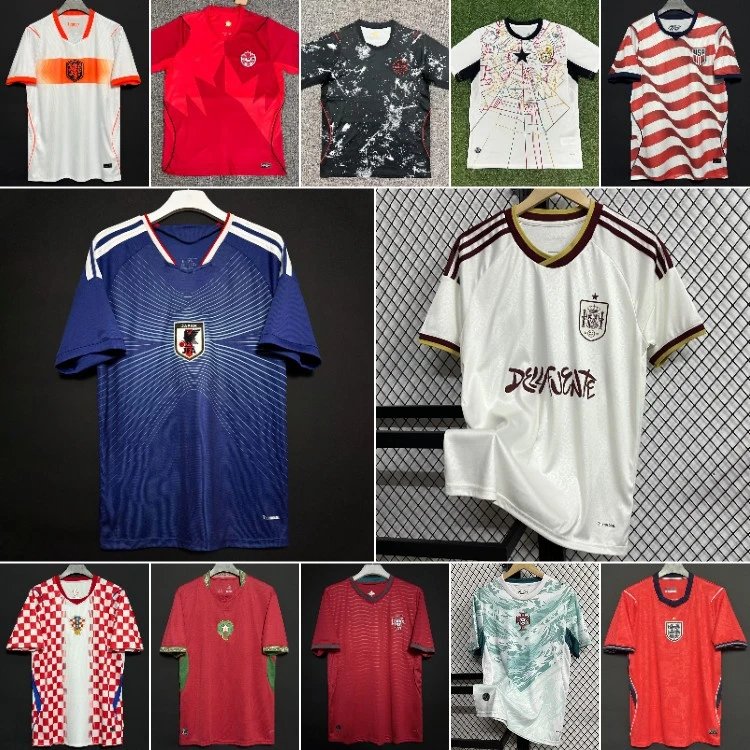 Club & National-Team Football Shirt Collection [40 styles]