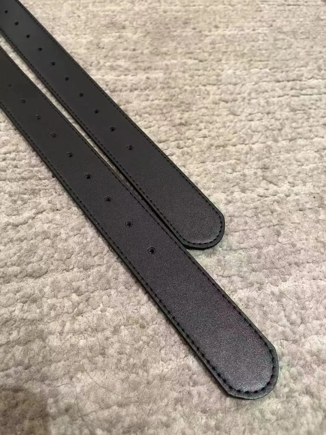 Balenciaga Belts BB-logo buckle leather belt image 4