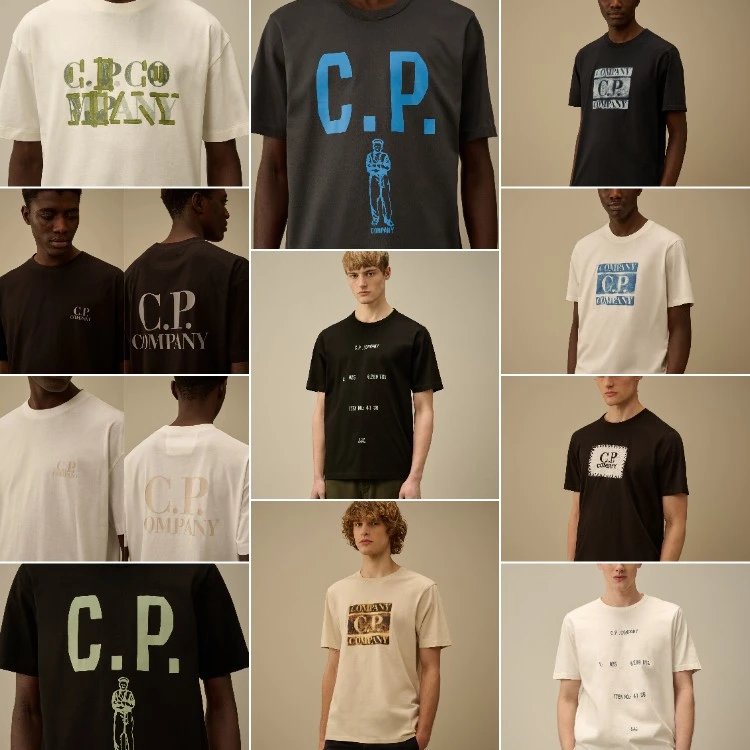 C.P. Company Logo T-Shirts [27 styles]
