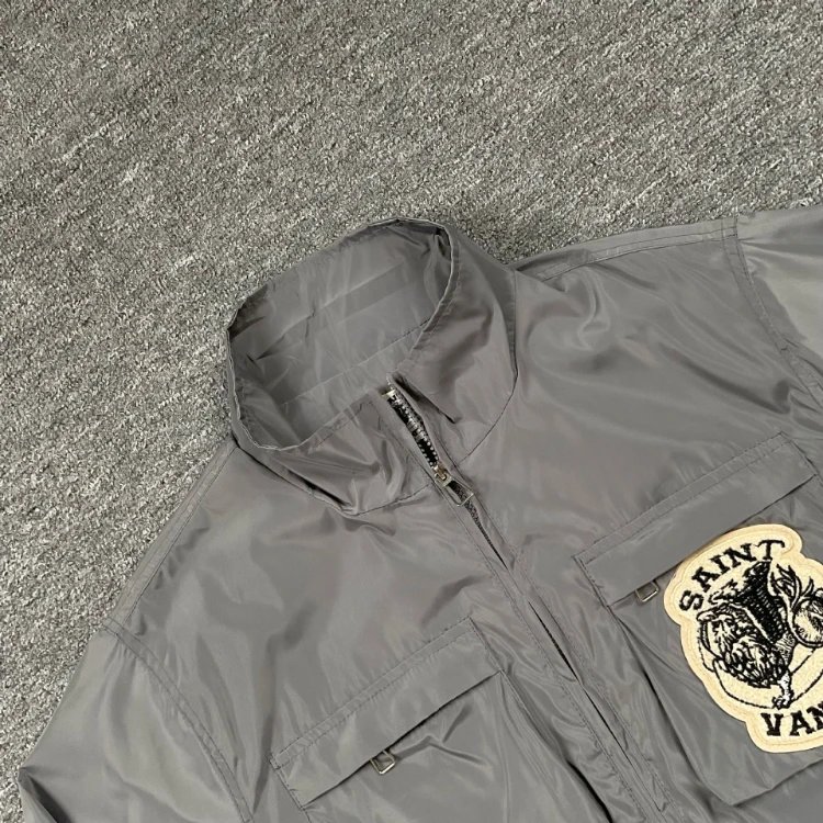 Saint Vanity Jackets Patch Cargo Jacket image 6