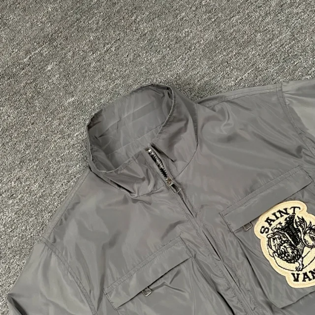 Saint Vanity Jackets Patch Cargo Jacket product detail image 6