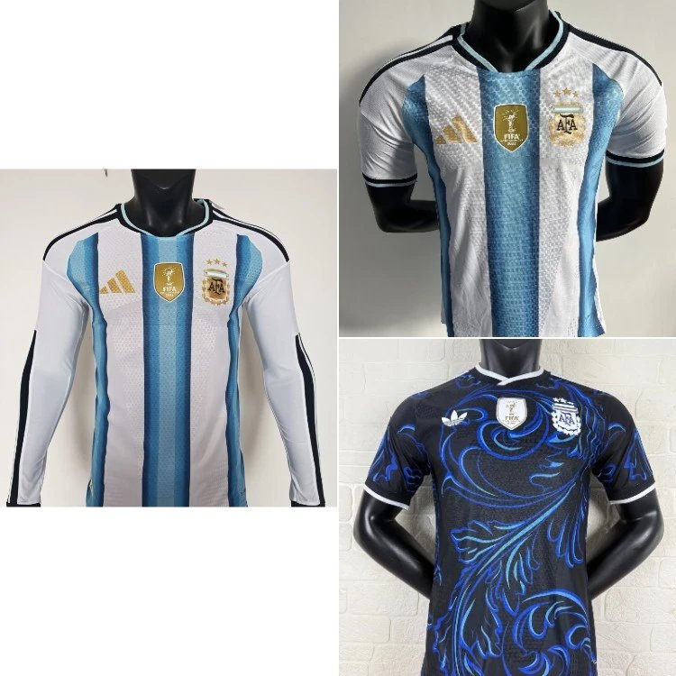 Adidas Argentina 2024 Home and Away Soccer Jerseys